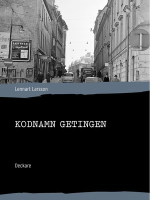 cover image of Kodnamn Getingen